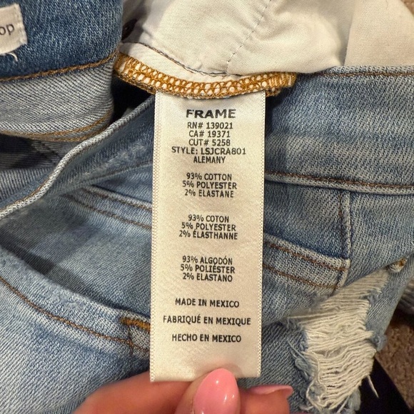 Frame Le Skinny de Jeanne Jeans (New) - Picture 2 of 2